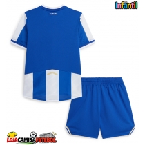 Camisa de Futebol Porto Equipamento Principal Infantil 2025-26 Manga Curta (+ Calças curtas)